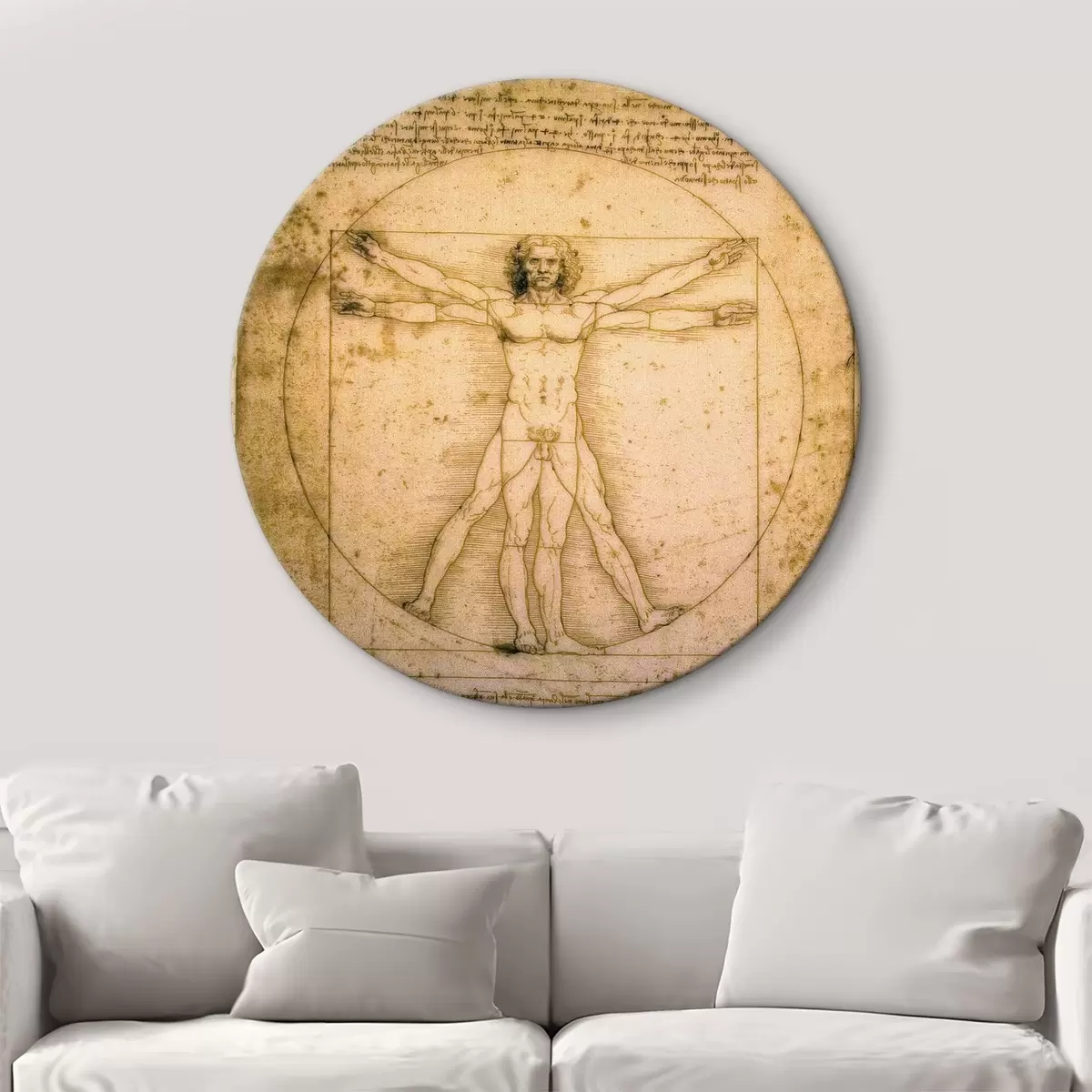 Quadri rotondi Scultura, arte e artefatto r15142