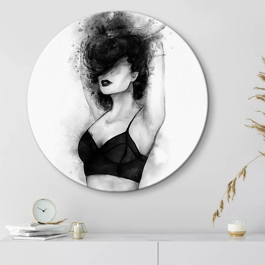 carta da parati Fotografare capelli, braccia e flash nr. r21246