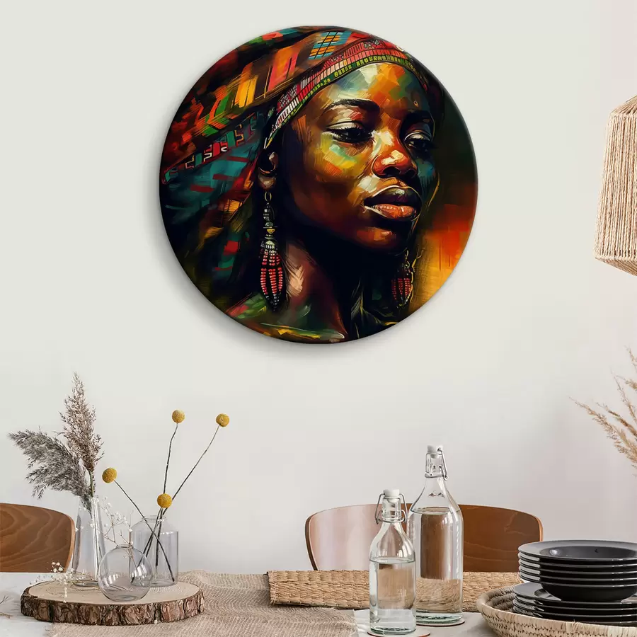 carta da parati Ritratto luminoso di donna nr. r31765