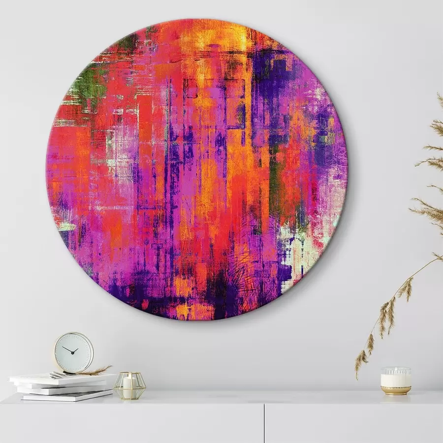 carta da parati astrazione rosa e viola nr. r34054