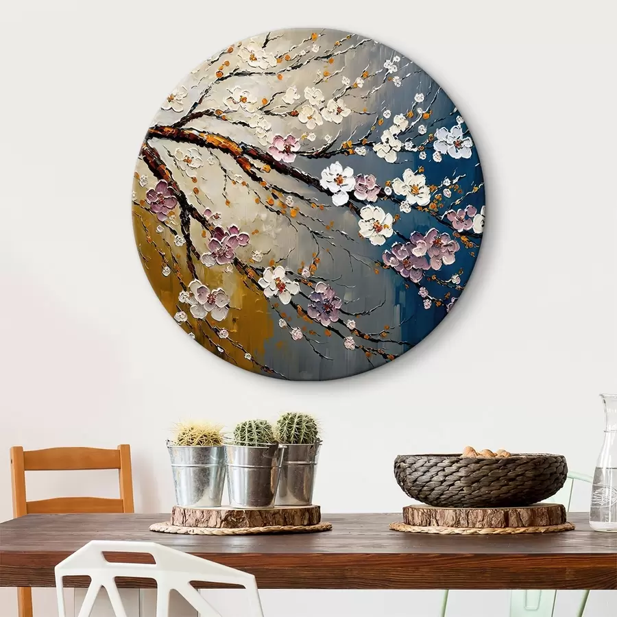 carta da parati Illustrazione di sfondo dei fiori di ciliegio nr. r34615