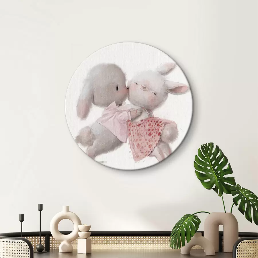 carta da parati Una coppia di coniglietti nr. r34980