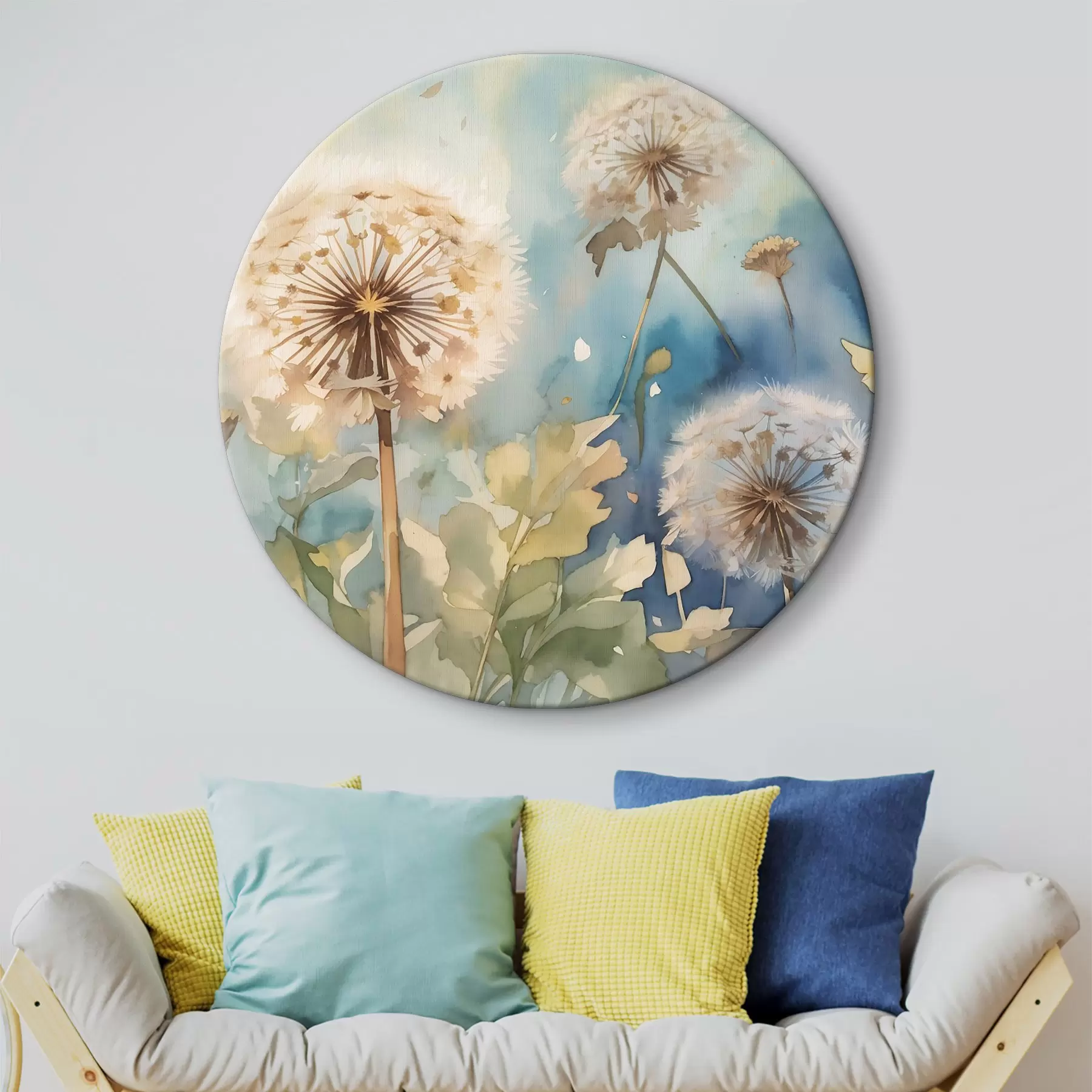 carta da parati Campo di dente di leone acquerello acquerello acquerello acquerello acquerello acquerello acquerello nr. r35839