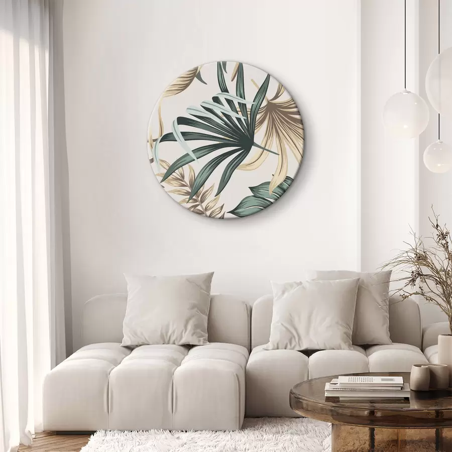 carta da parati Foglie di palma esotica nr. r35862