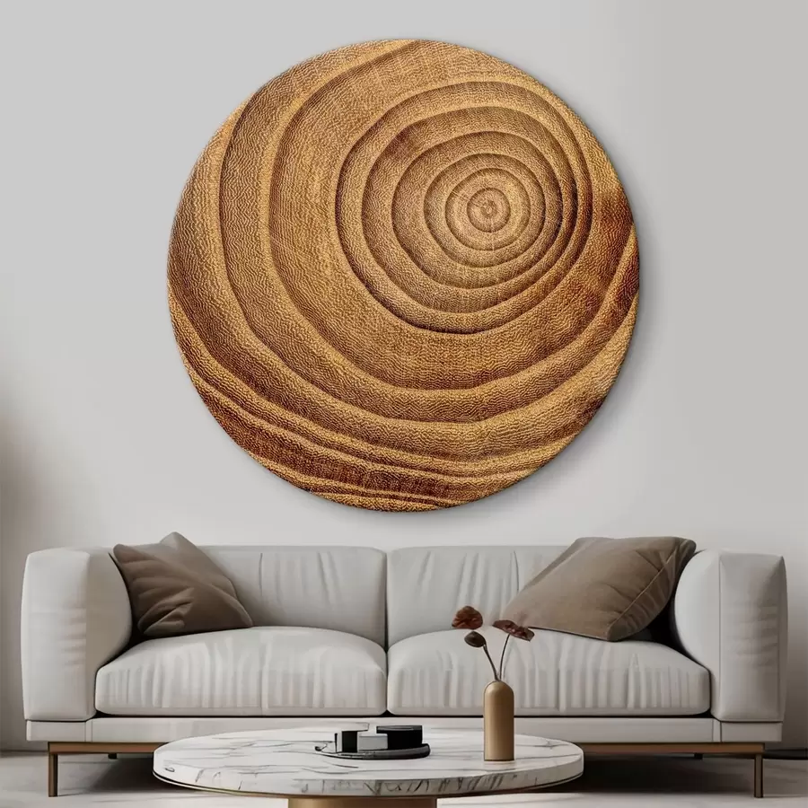 carta da parati Sezione trasversale di un albero nr. r35991