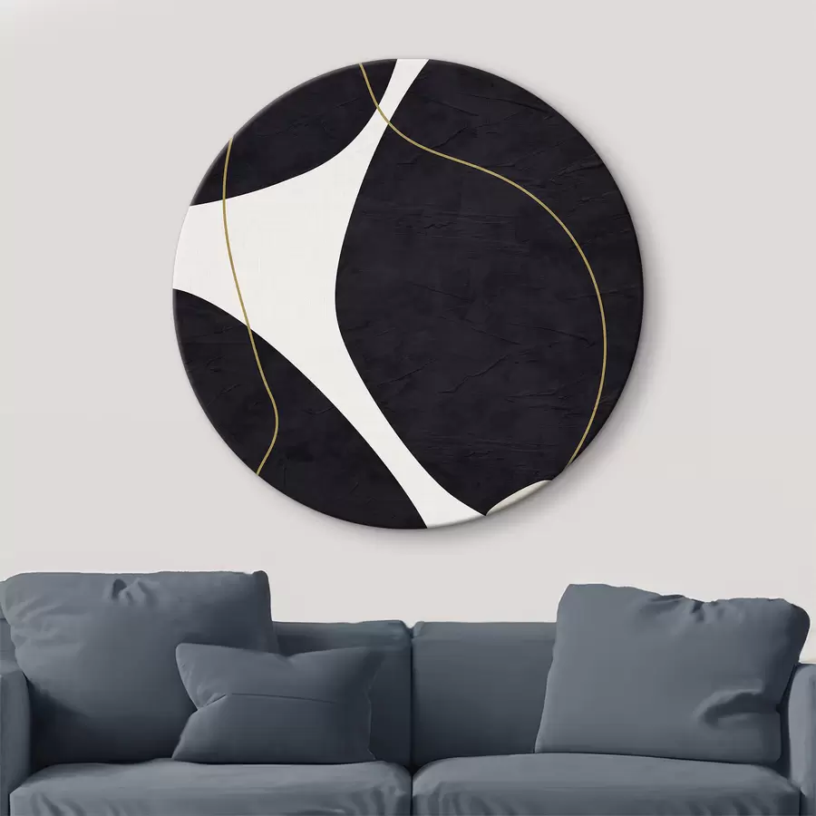 carta da parati Eleganti volute in armonia monocromatica nr. r36036