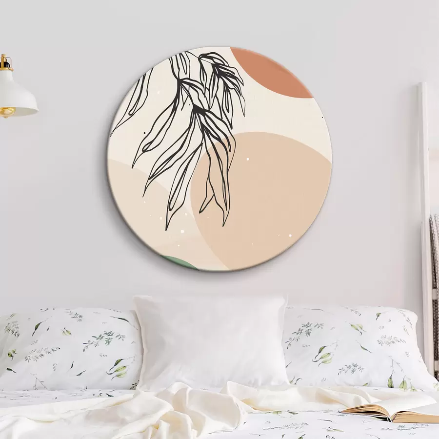 carta da parati Set di figurine e piante botaniche nr. r36185