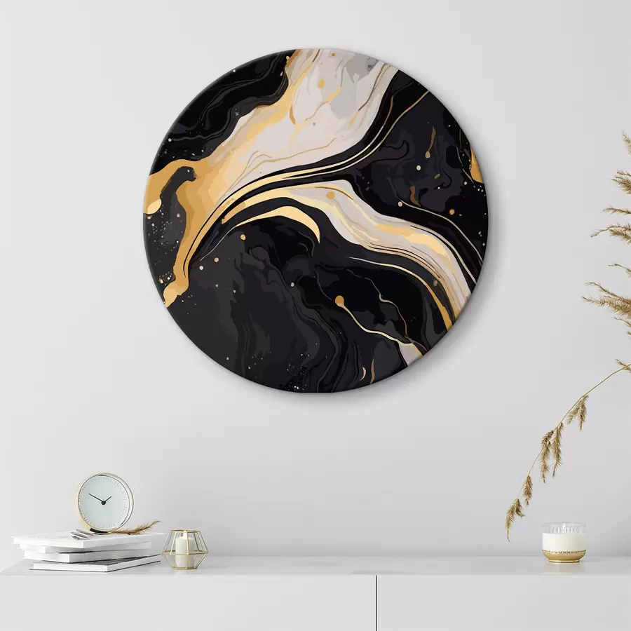 carta da parati Elegante marmo nero nr. r36375