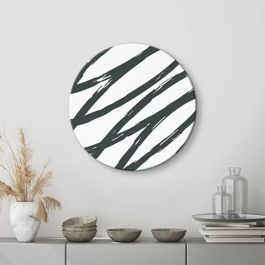 carta da parati Pennellate astratte in monocromia nr. r36408