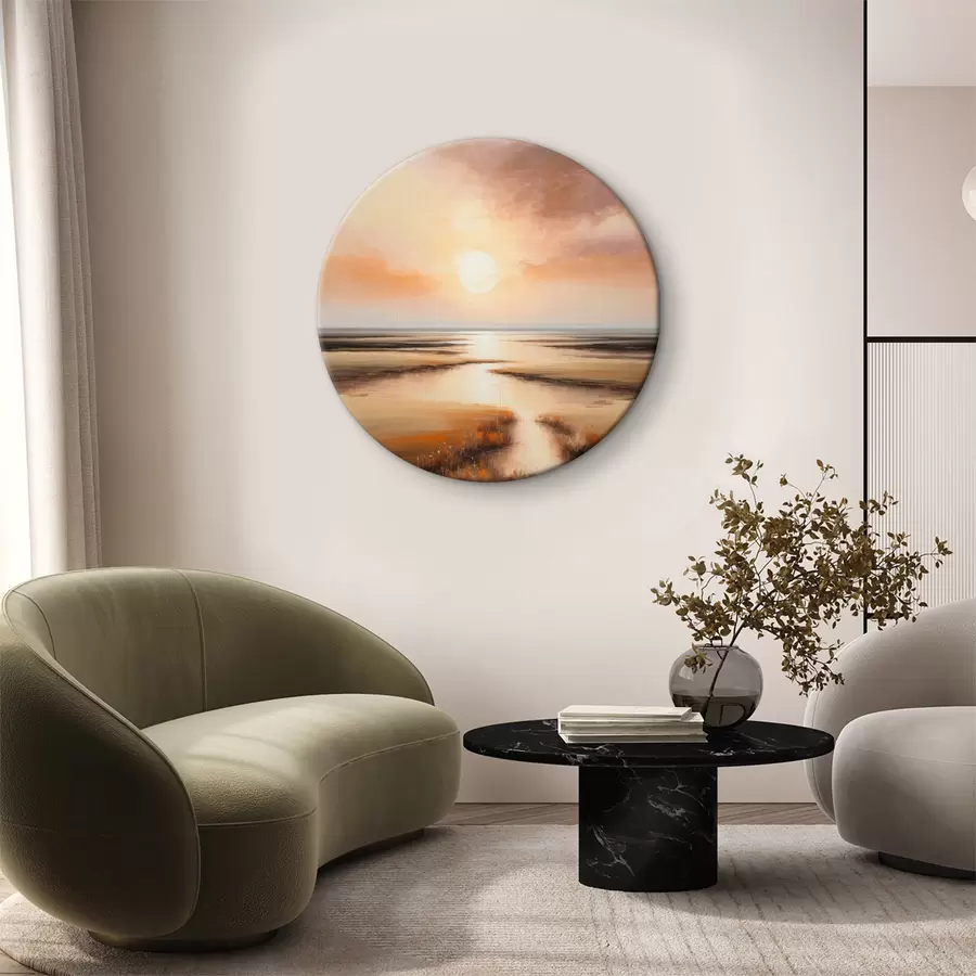 carta da parati Vista dello stagno all'alba nr. r36436