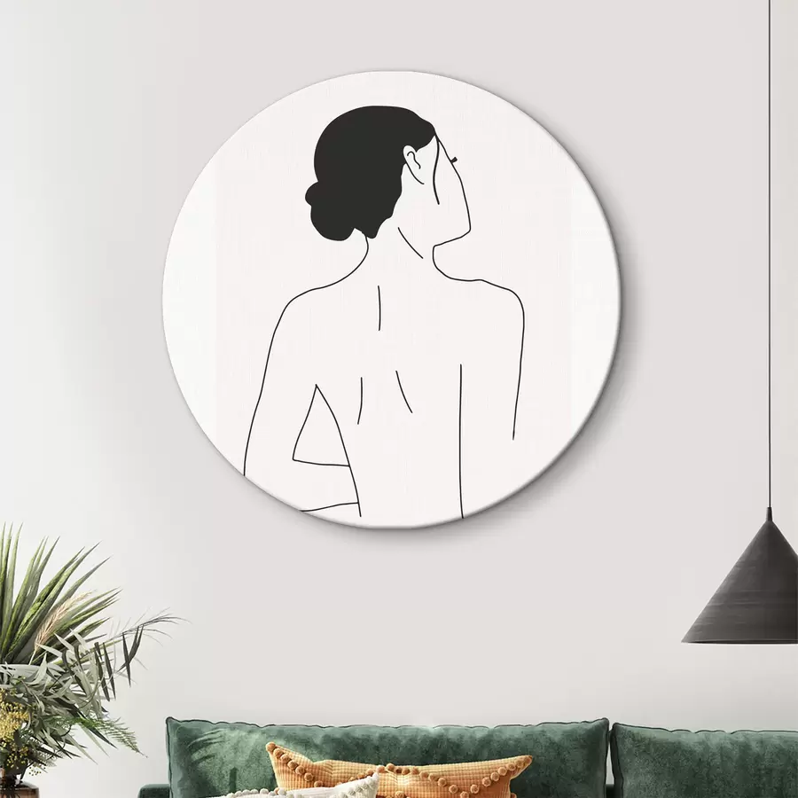 carta da parati Contemplazione in linee minimaliste nr. r36464