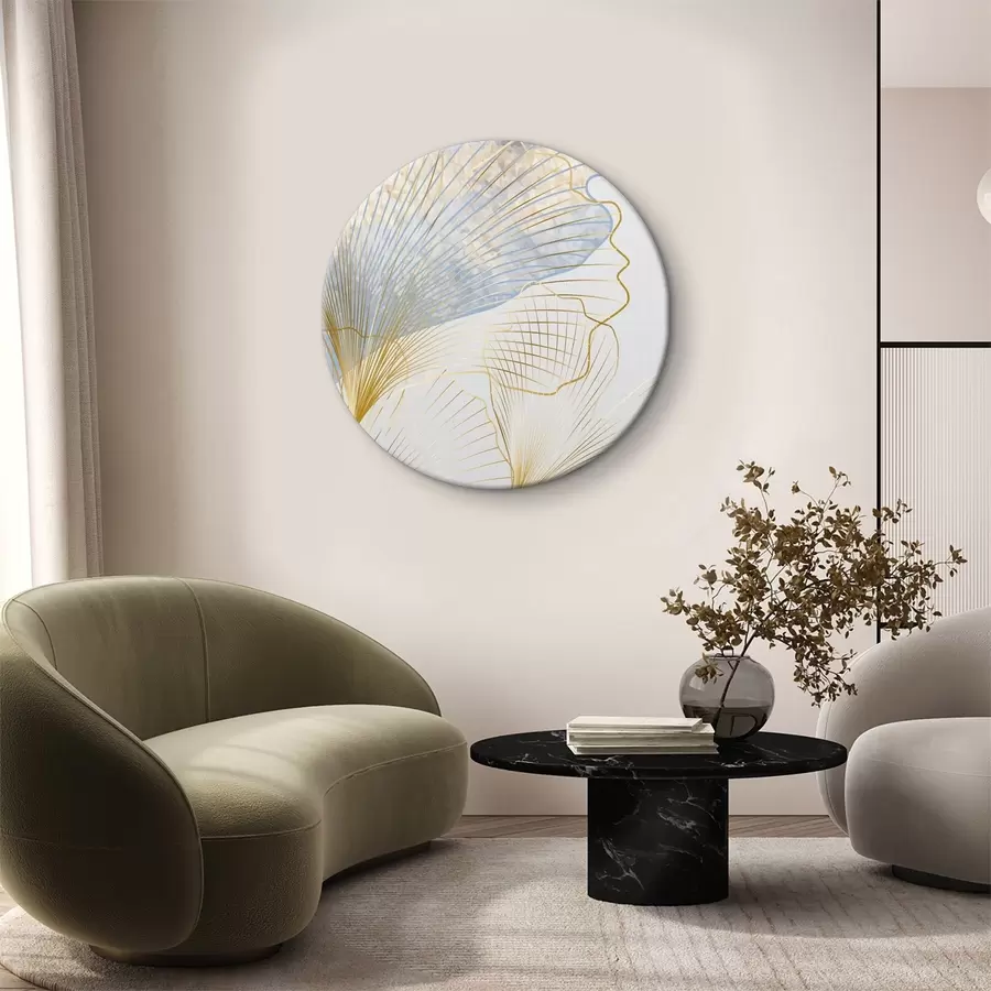 carta da parati Foglie di ginkgo biloba nr. r36487