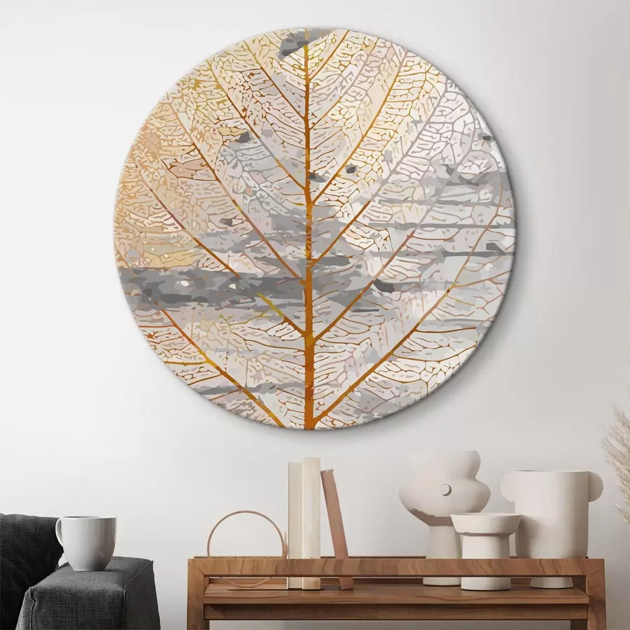 carta da parati Foglia su sfondo astratto nr. r36482