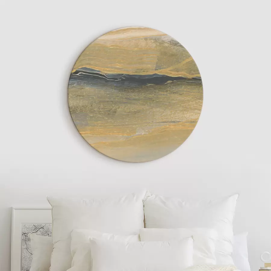 carta da parati I toni della terra scorrono tra le onde calme nr. r36669