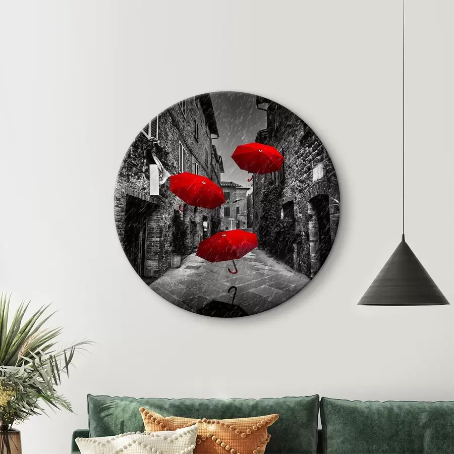 carta da parati Ombrelli rossi nr. r36707