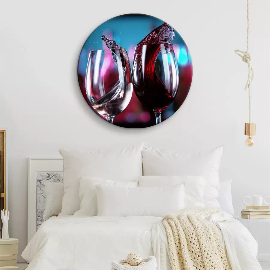 carta da parati Primo piano di bicchieri da vino nr. r37039