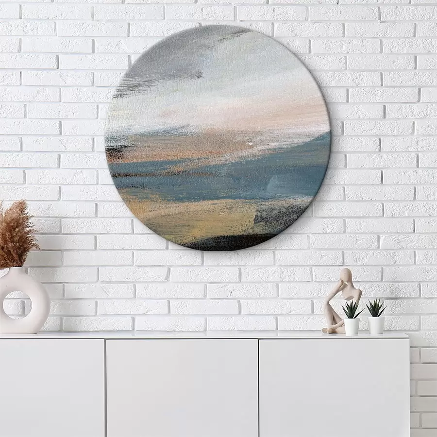 carta da parati Vista astratta della spiaggia e del mare nr. r37064