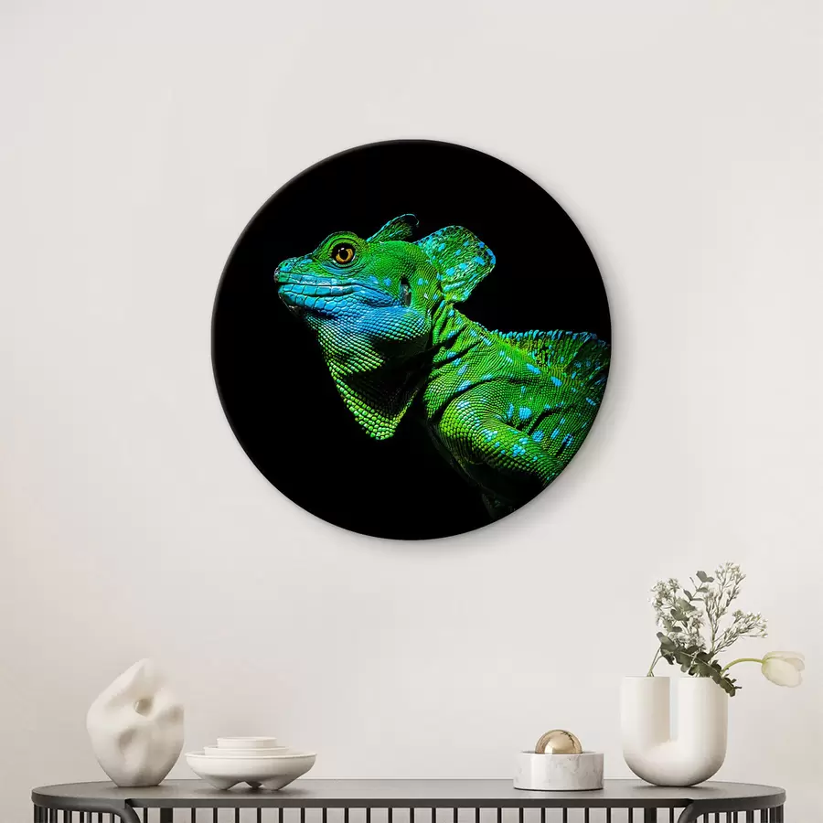 carta da parati Lucertola verde nr. r37287