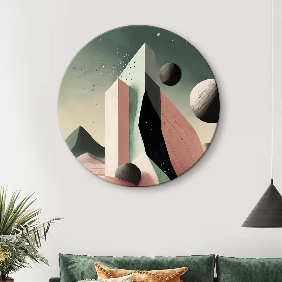 carta da parati Arte digitale del paesaggio desertico nr. r37363