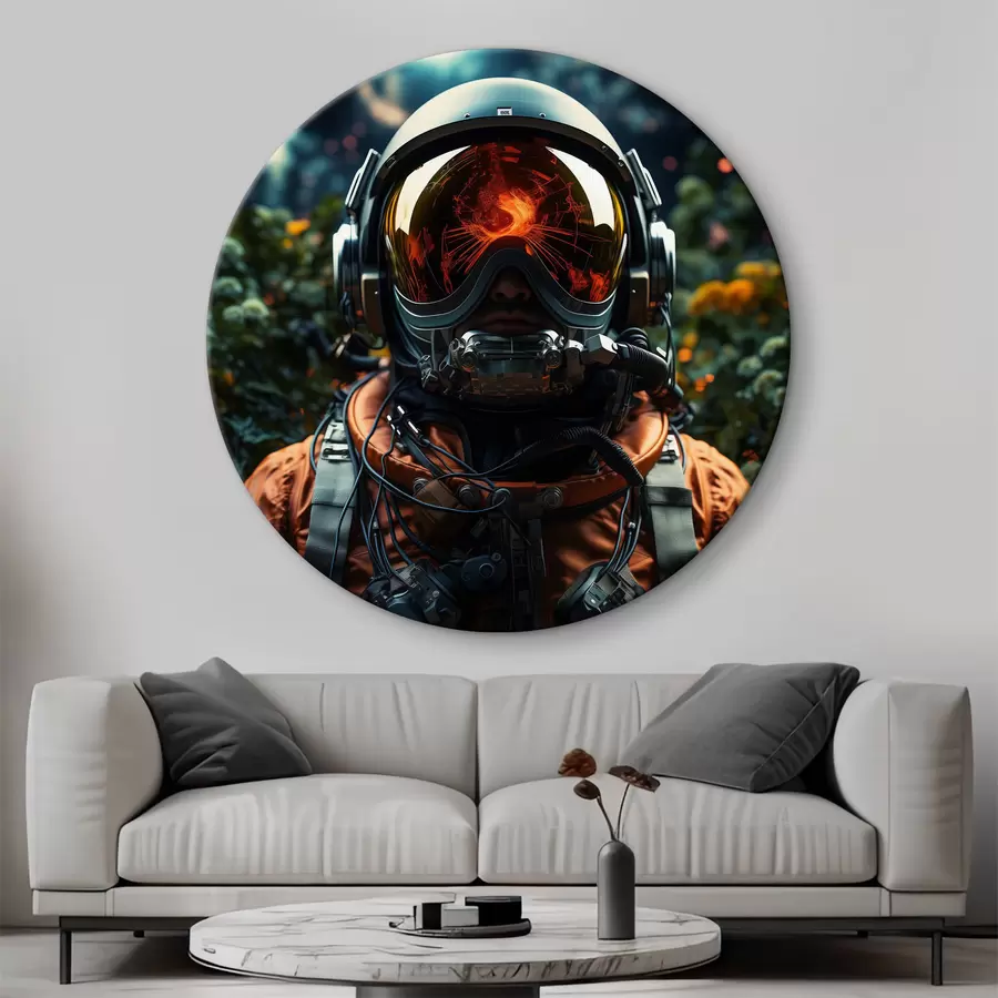 carta da parati Un viaggio mistico verso le rosse sponde straniere nr. r37391