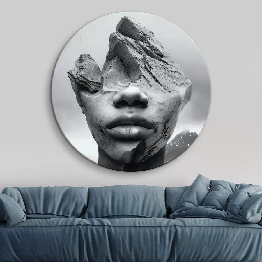 carta da parati Volto astratto nr. r37461