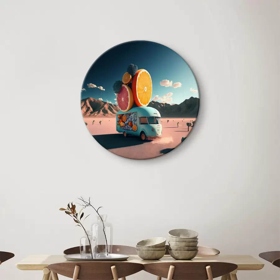 carta da parati Autobus per la frutta nr. r37473