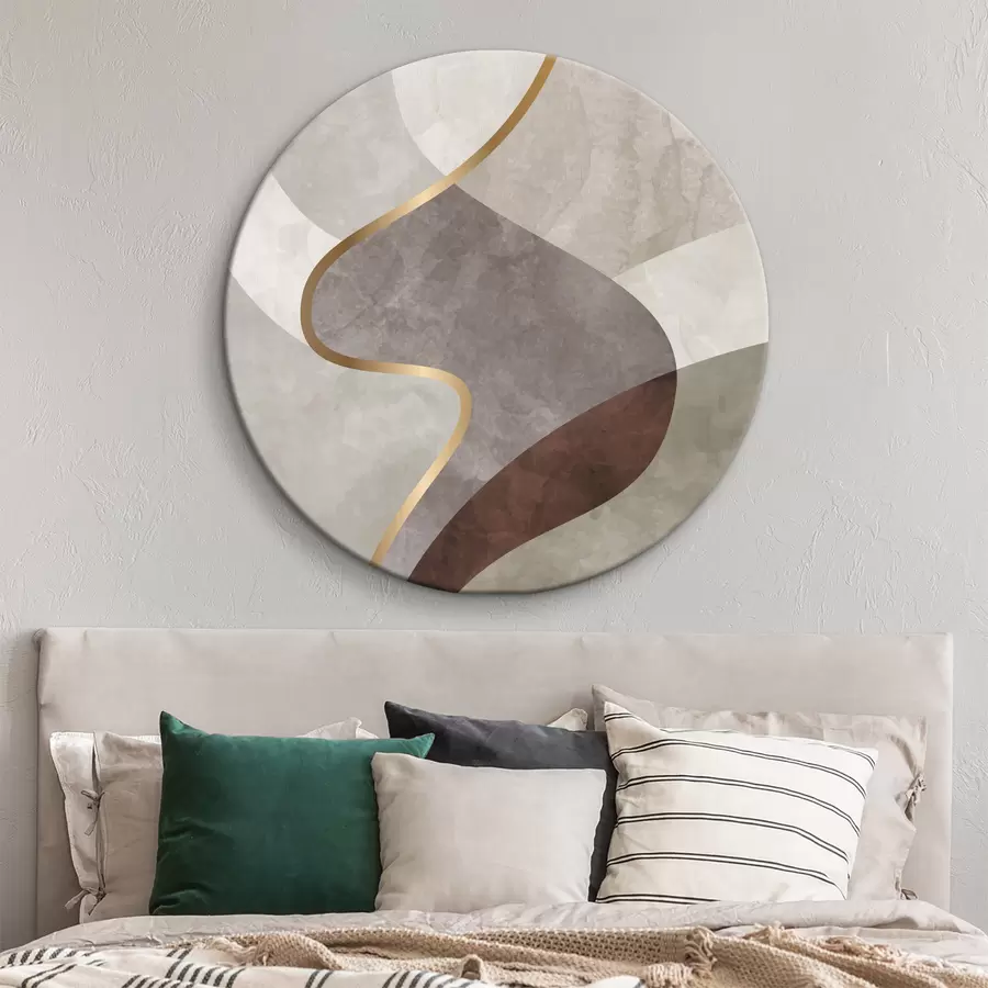 carta da parati Astrazione geometrica ad acquerello nr. r37489