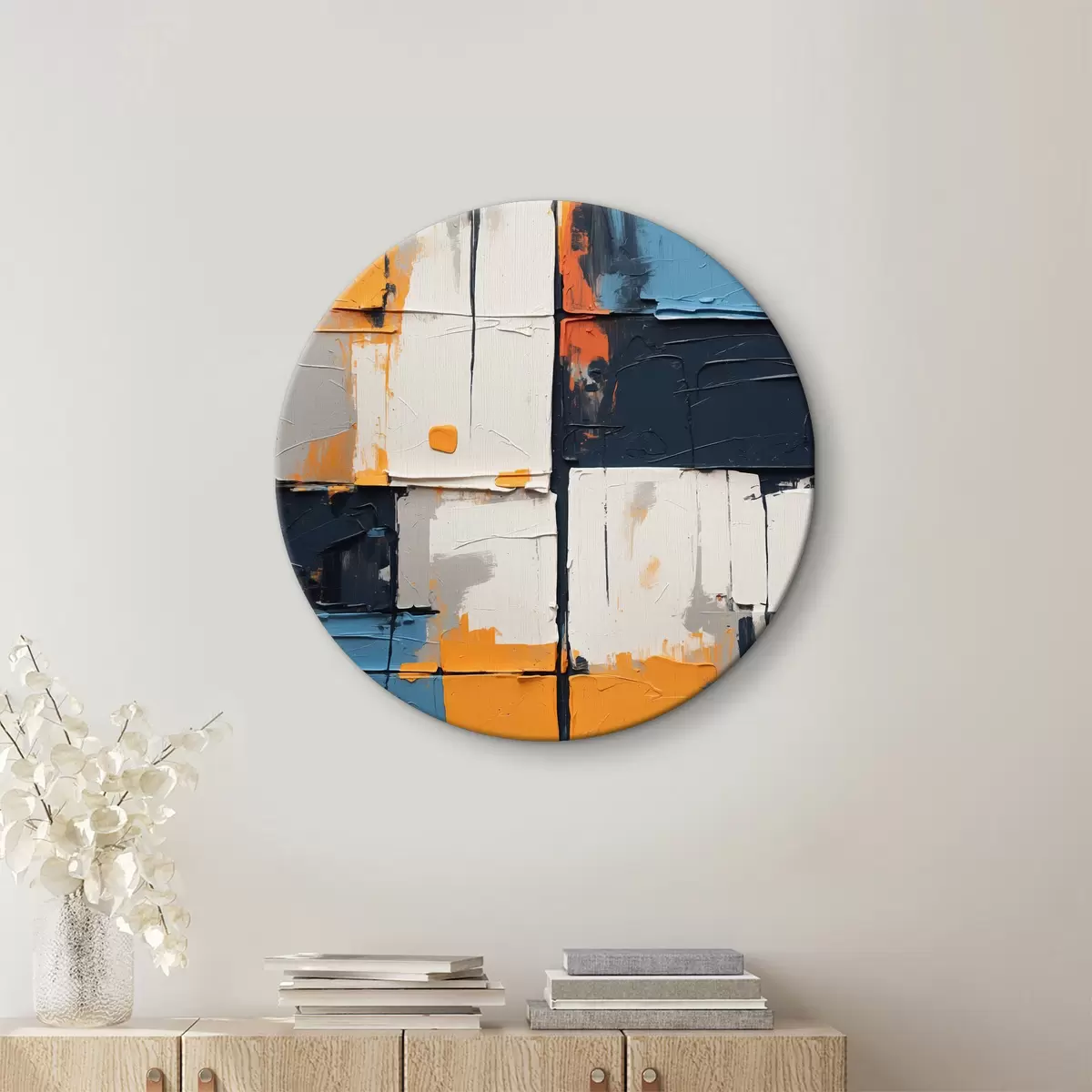 Quadri rotondi Primo piano dell'immagine r37530