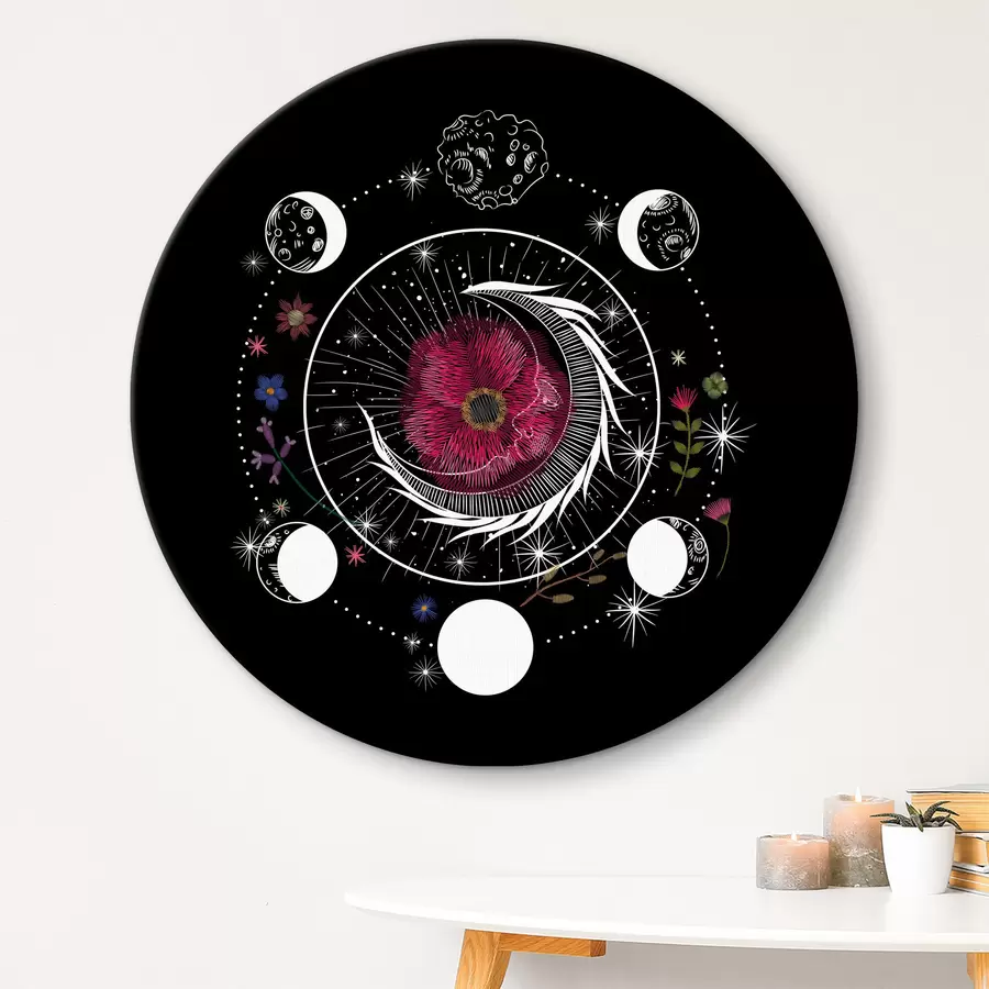 carta da parati Fioritura celeste nello spazio nr. r37778