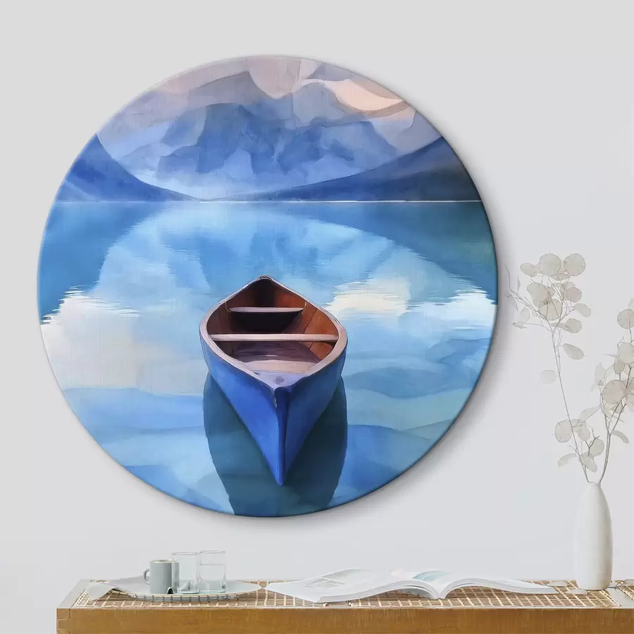 carta da parati Barca sul lago nr. r37819