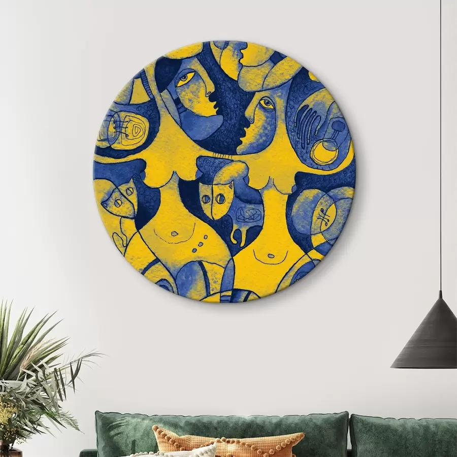 carta da parati Volti colorati nr. r37829