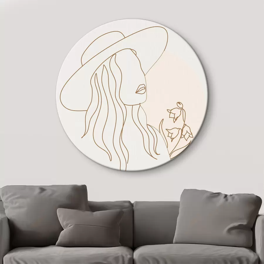 carta da parati Linee eleganti e bellezza naturale nr. r38015