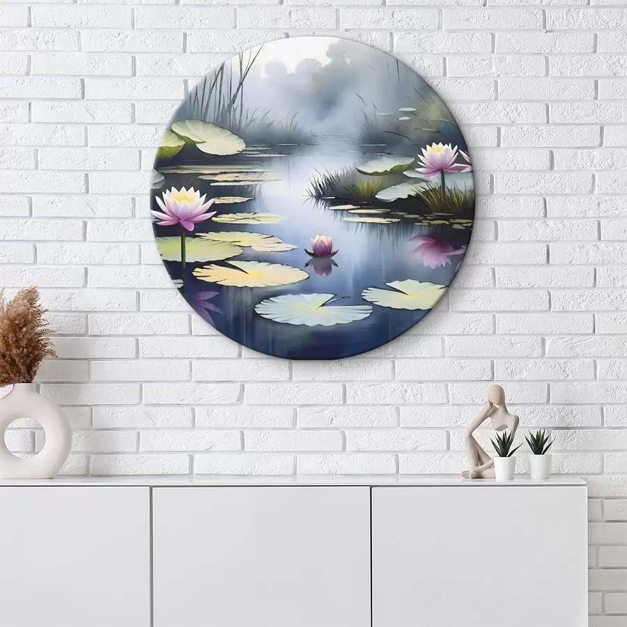 carta da parati Fiori e piante di ninfea nr. r38109