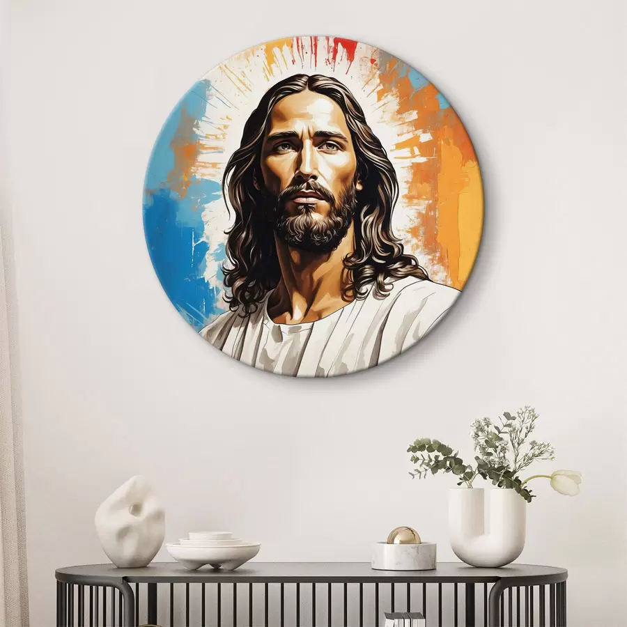 carta da parati Immagine di un uomo con i capelli lunghi nr. r38589