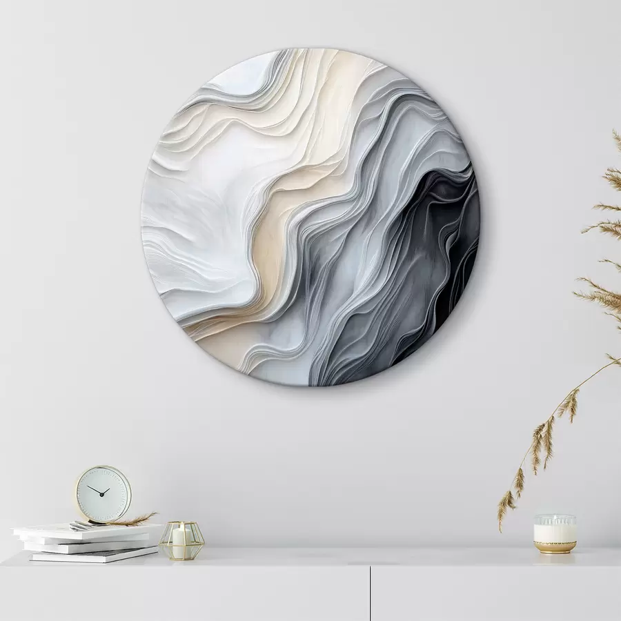 carta da parati Onde astratte con texture imitativa nr. r40507