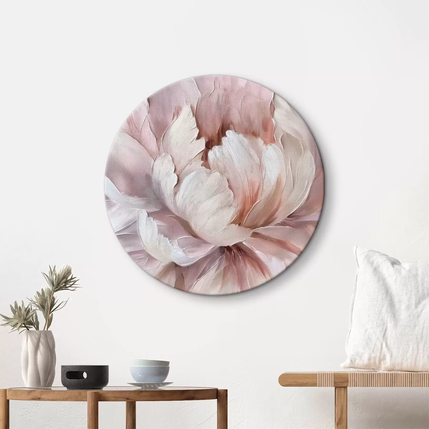 carta da parati Bocciolo di una peonia rosa lussureggiante nr. r40511