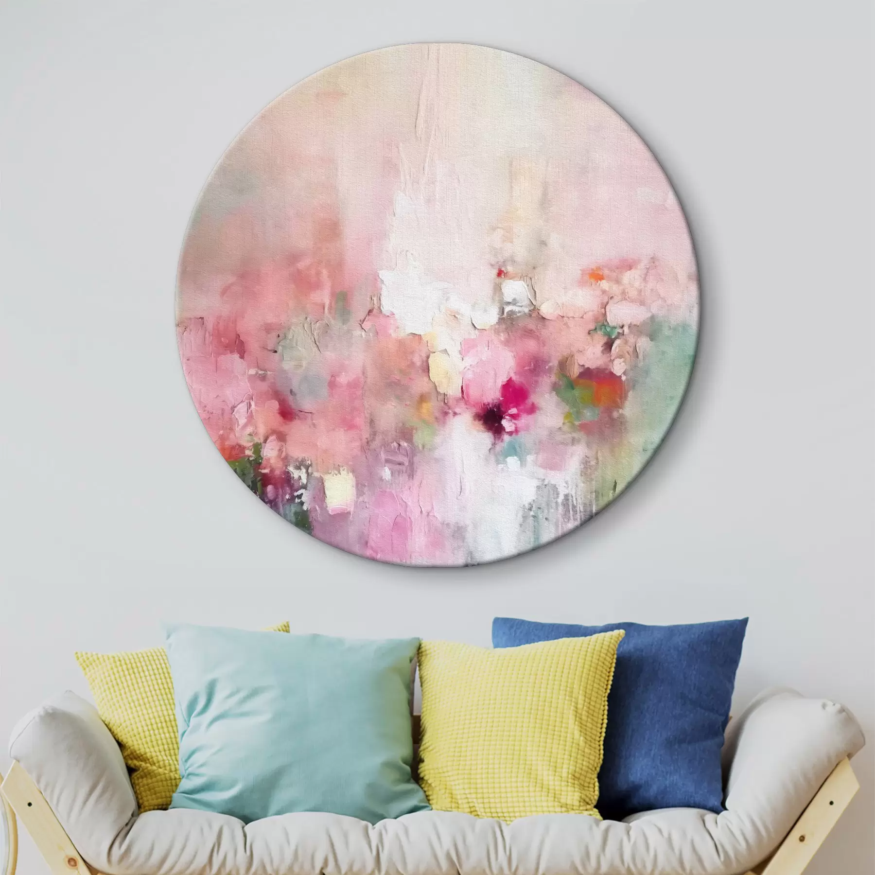 carta da parati Pennellate astratte di grandi dimensioni in stile moderno nr. r40512