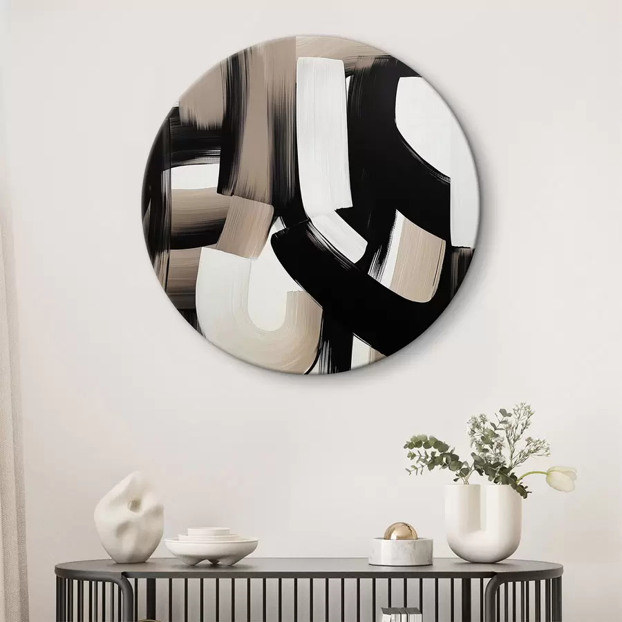 carta da parati Pittura astratta con grandi pennellate nr. r40581