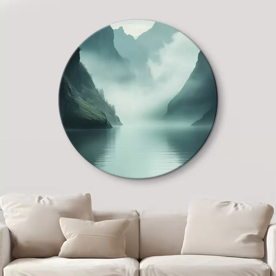 carta da parati Montagne misteriose nella nebbia nr. r40653