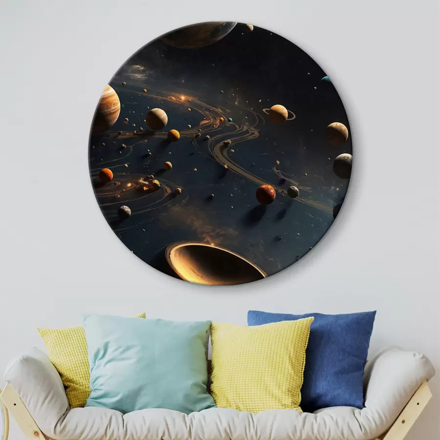 carta da parati Costruire pianeti nr. r40699