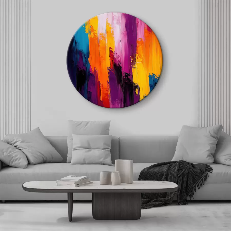 carta da parati Astrazione con pennellate di colore nr. r40736