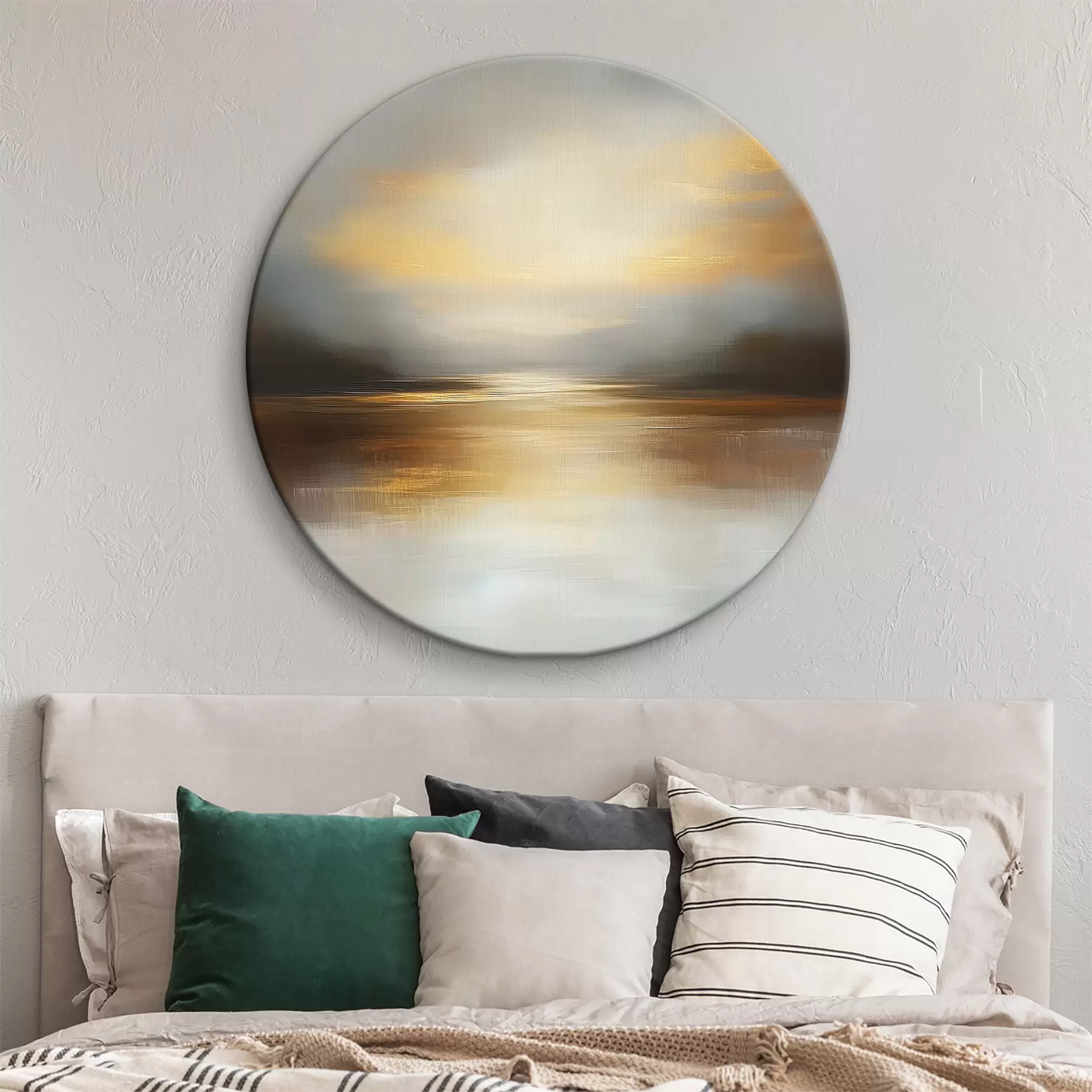 carta da parati Paesaggio astratto con tramonto nr. r40738