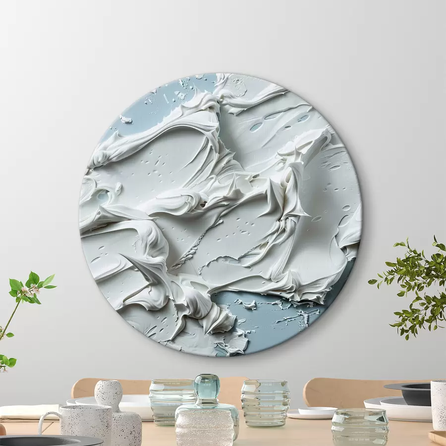 carta da parati Astratto, azzurro, bianco nr. r40788