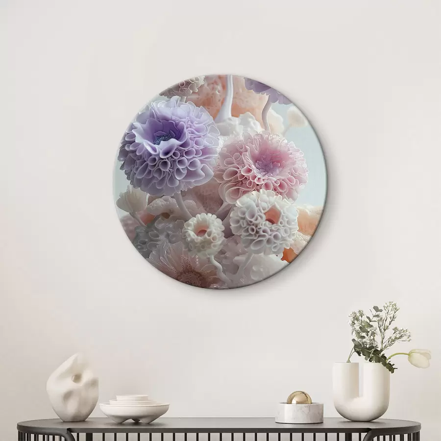 carta da parati Fiori dalla forma insolita nr. r40917