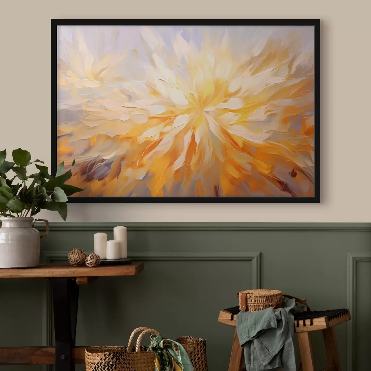 Poster Grande fiore astratto f42184