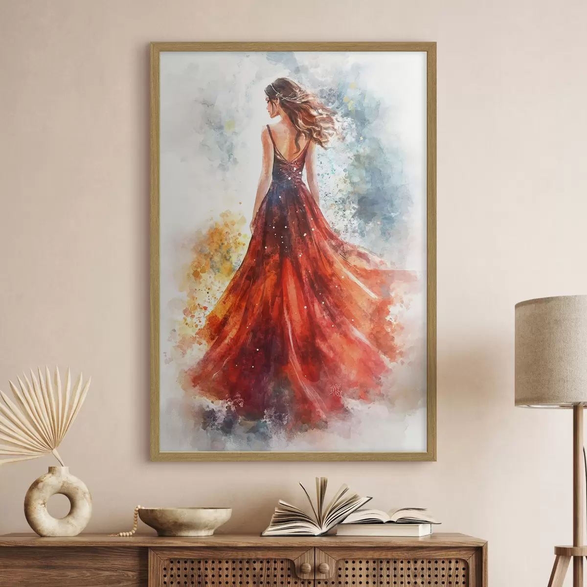 Poster Movimento rosso f42193