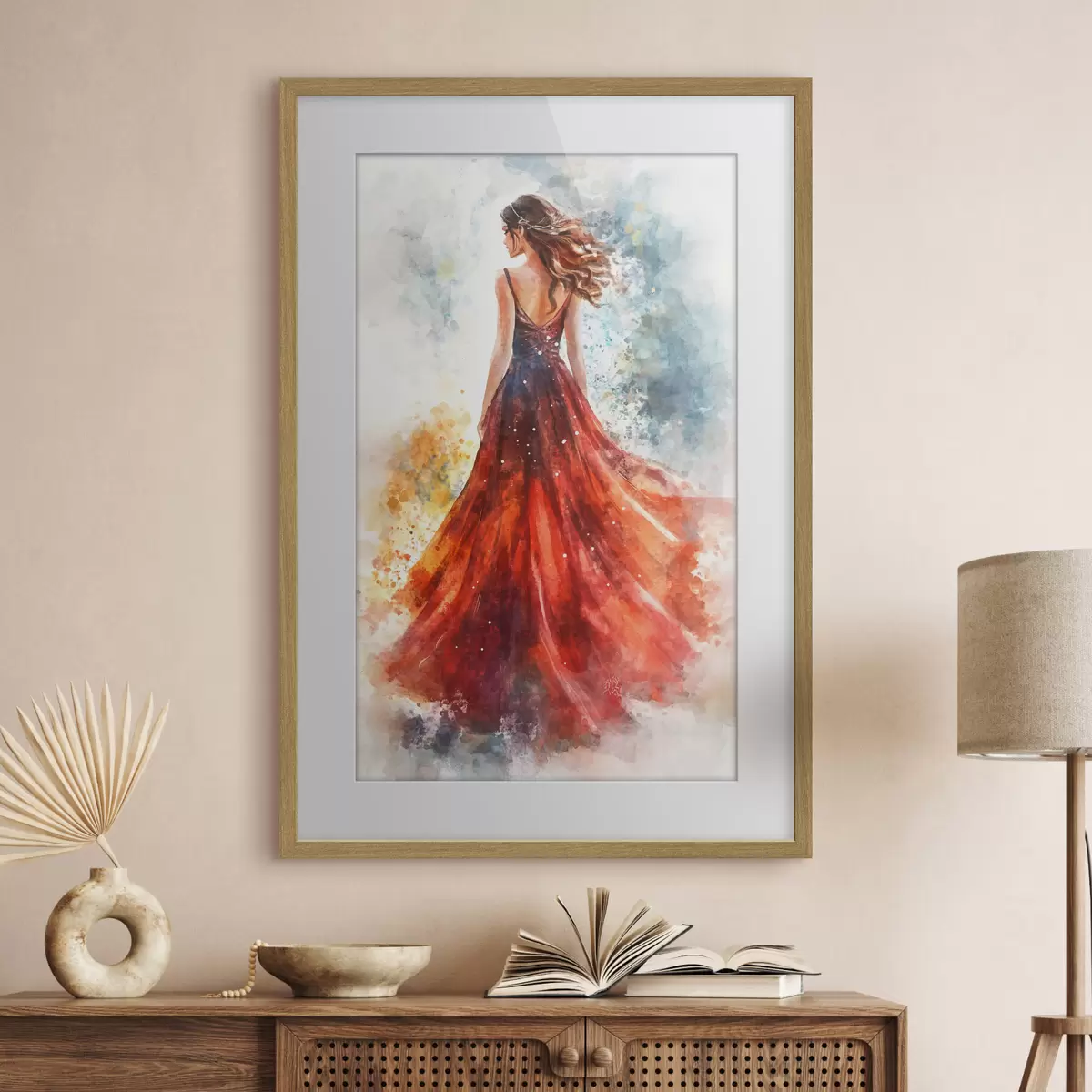 Poster Movimento rosso f42193