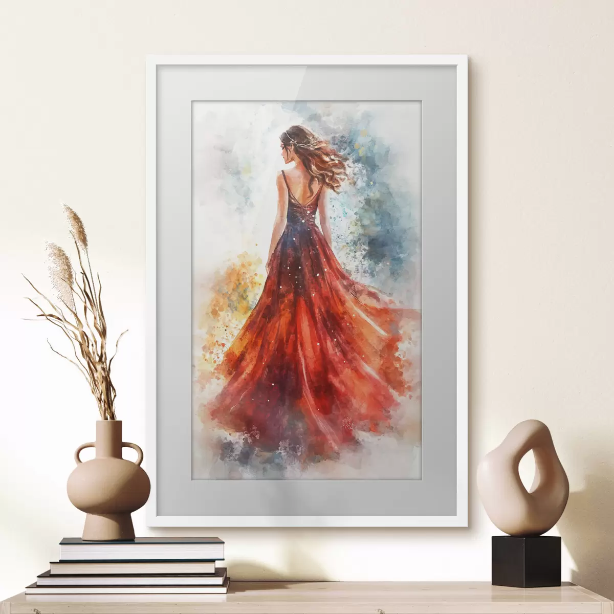 Poster Movimento rosso f42193