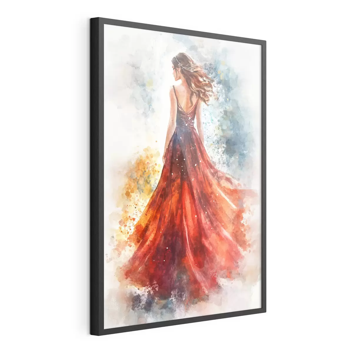 Poster Movimento rosso f42193