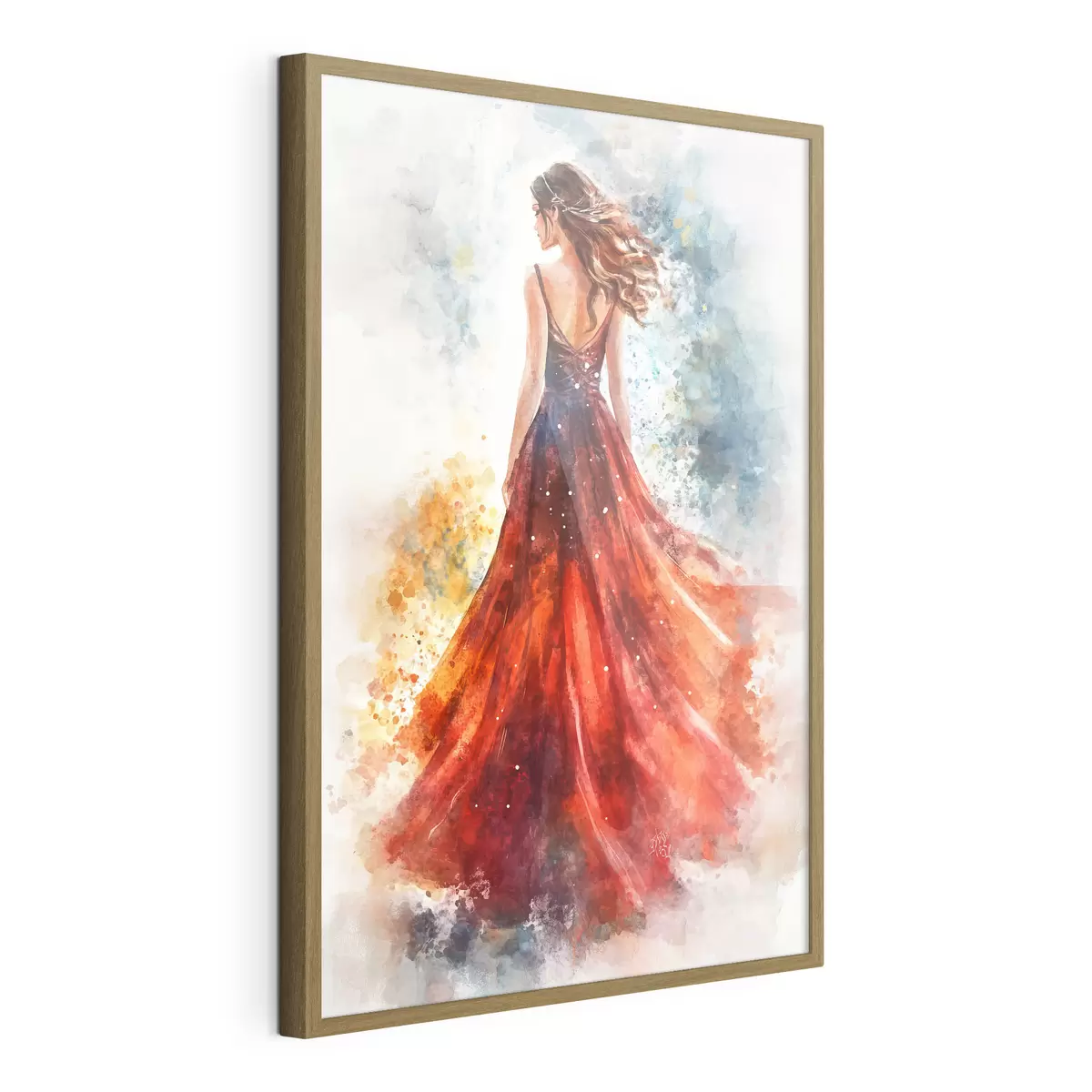 Poster Movimento rosso f42193